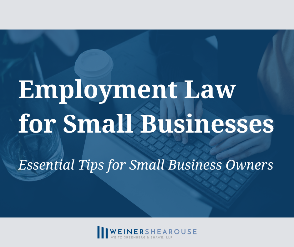 Employment Law for Small Businesses: Essential Tips for Small Business Owners