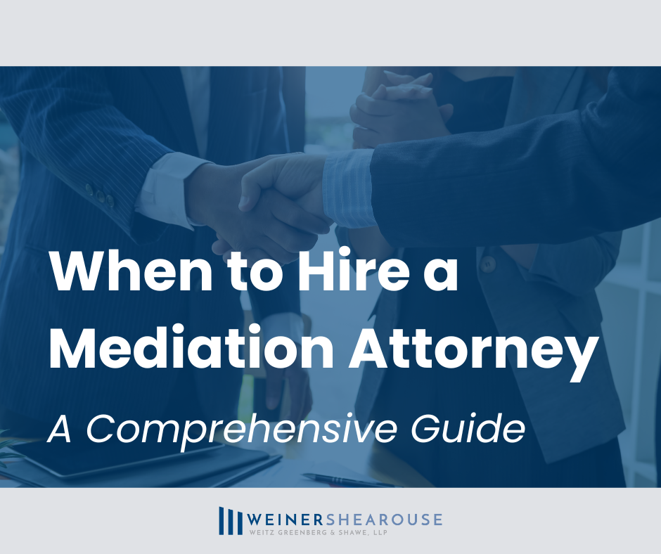 When to Hire a Mediation Attorney