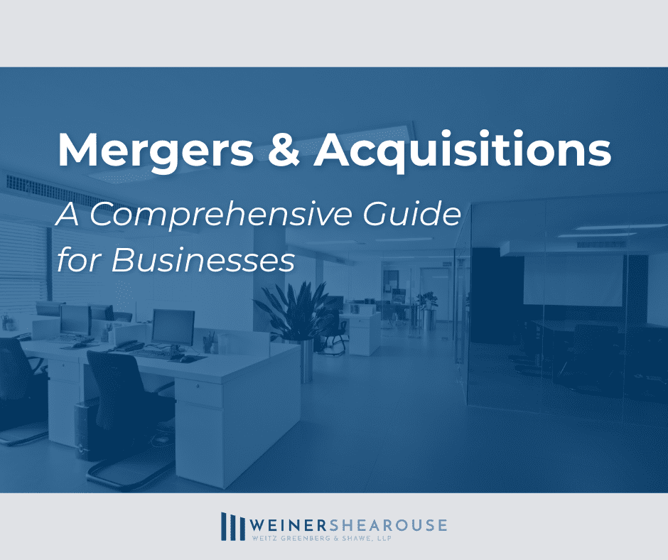 Mergers and Acquisitions graphic